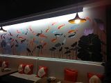 餐厅墙体彩绘